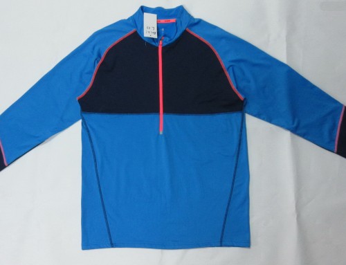 Men’s Long Sleeve half zip Jersey