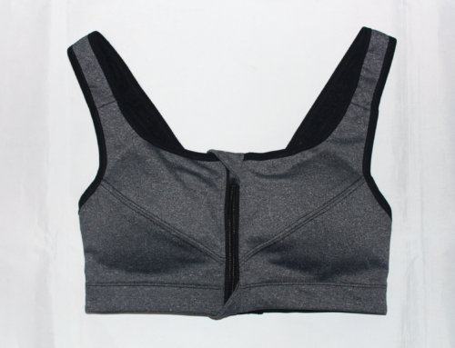 Sports Bra With Zipper